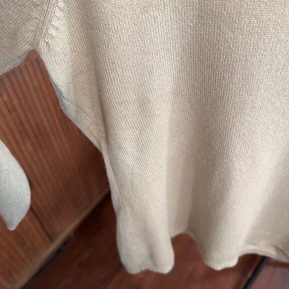 Knit Pullover Sweater All Points By Reference Point Size L Silk Cashmere Blend B - Picture 7 of 8